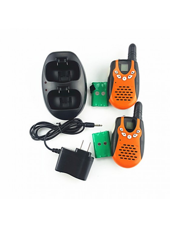 3651 Pair Mini Walkie-Talkie UHF Rechargeable Couple Family Outdoors Team Tourism May Choose To Use.