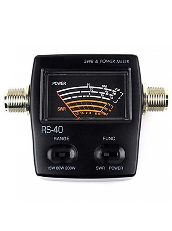 RS-40 Dual Band Standing-Wave Meter Power Meter SWR Meter for Testing SWR Power