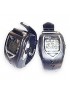 22 Channels Sliver Wrist Watch Style A Pair Walkie Talkie with Big Backlight LCD Screen 