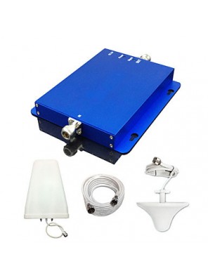 2G 3G Cell Phone Booster GSM 850MHz 1900MHz Dual Band Signal Booster CDMA PCS UMTS Amplifier Full Kits 