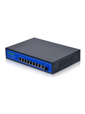 Source 9 Poe Switch 8-Powered Built-Sfp Optical Port Security Necessary Three-Year Warranty Factory Outlets 