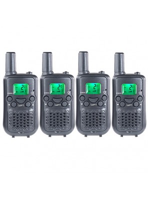 4 Packs FRS/GMRS Handheld Two Way Radios for Kids Children Walkie TalkieWith Hands Free 38CTCSS Up to 6KM