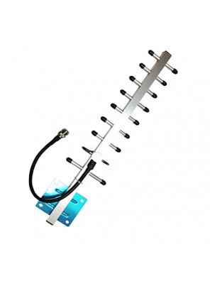 Cell Phone Signal Booster Outdoor Antenna 13dbi 3G Yagi Antenna GSM1800Mhz 1900MHz 3G 2100Mhz 