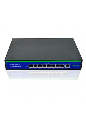 Non-Standard Eight Poe Switch 24V Poe Switch Factory Direct Security Monitoring Essential Mixed Batch 