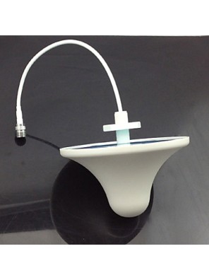 Indoor Ceiling Antenna 800-2700MHz Mobile Phone Signal Repeater 3dBi Omnidirectional Antenna N Female