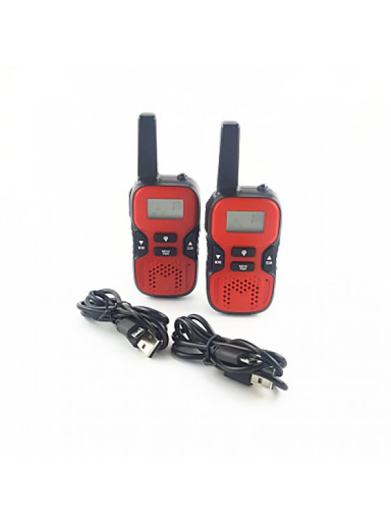 Kids Walkie Talkies Handheld 2-way Radio 22 CH 462.550- 467.7250MHz 0.5W Portable UHF Intercom for Hiking Camping