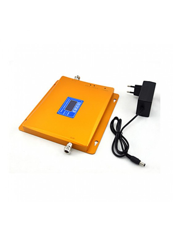 2G GSM 900mhz DCS 1800mhz 4G LTE Signal Booster Mobile Phone Signal Repeater with Log Periodic Antenna / Panel Antenna