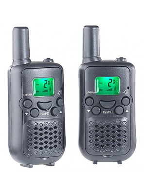 PMR 446MHZ Walkie Talkie for Kids changeable plastic(2PCS Free) Output 0.5W 8Channels Up to 3KM-5KM AAA Alkaline Battery