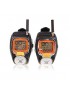 22 Channels Sliver Wrist Watch Style A Pair Walkie Talkie with Big Backlight LCD Screen 